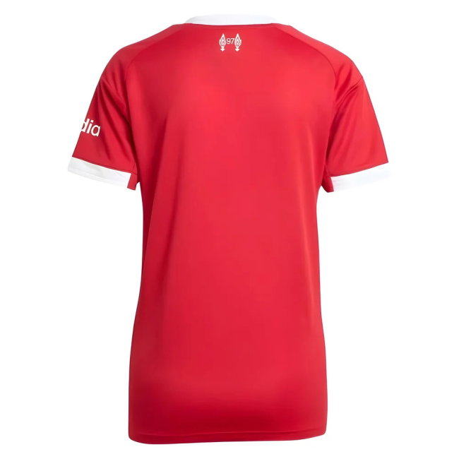 2025-2026 Liverpool Home Shirt (Womens) (Kerkez 6)-SoccerKits Hub | Buy Soccer Jerseys Online